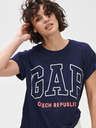 GAP Logo Czeach Republic easy short sleeve tee Koszulka