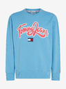 Tommy Jeans College Pop Text Crew Bluza